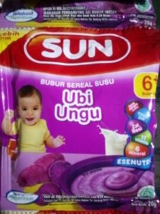 Sun Sereal Susu Ubi Ungu