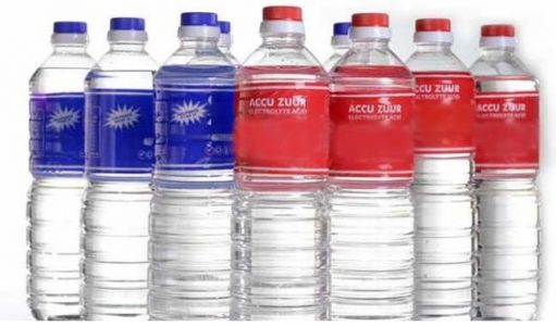 Air Accu Besar Merah/Putih