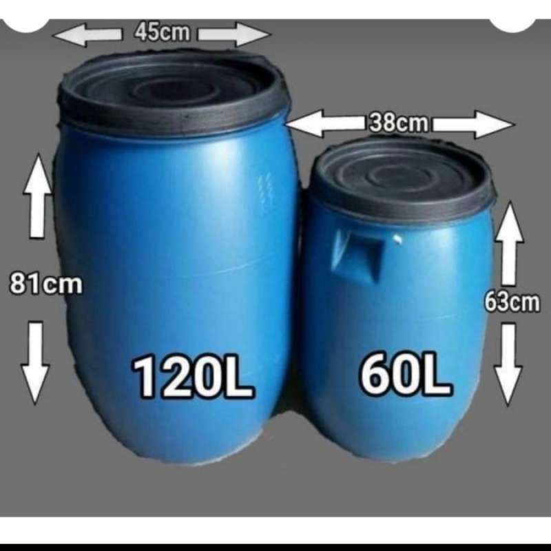DRUM PLASTIK 60 LT