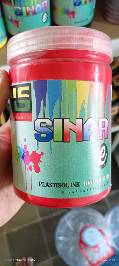 Plastisol SHS Merah