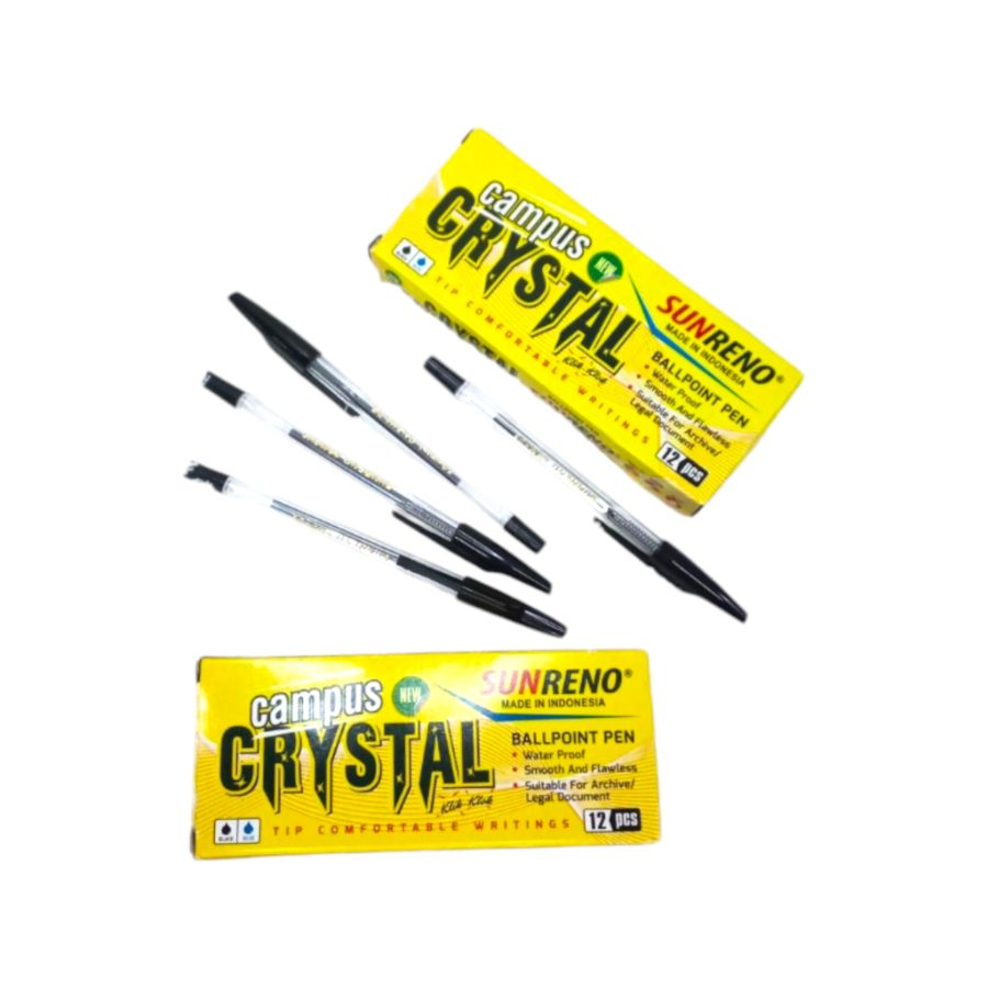 Ballpoint Pen Sunreno Campus Crystal