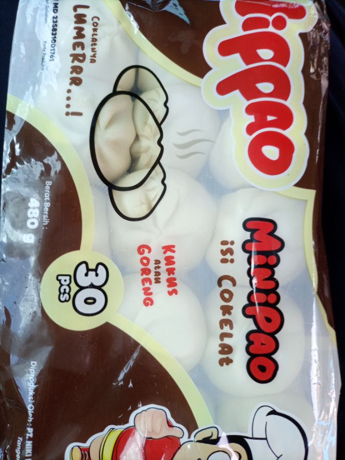 Nippao mini bakpau isi coklat