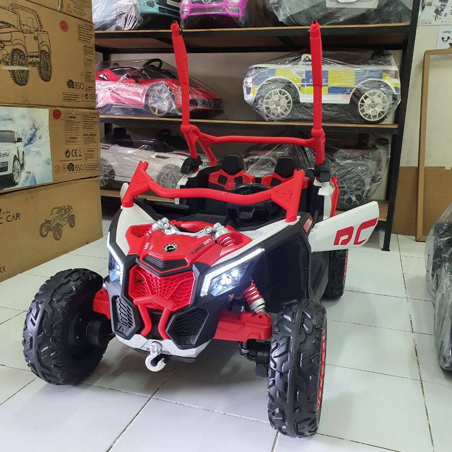 CA 001 Merah Jeep Mavericks 12V 4 WD