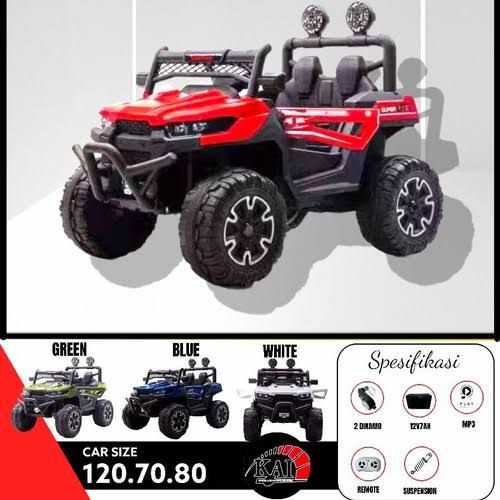 J 66 Merah Jeep Genos no Garansi