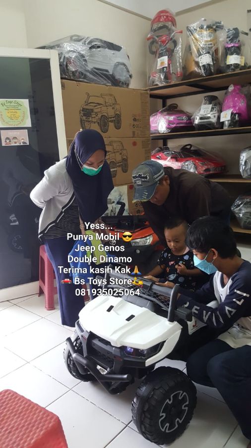 J 66 Putih Jeep Genos no Garansi