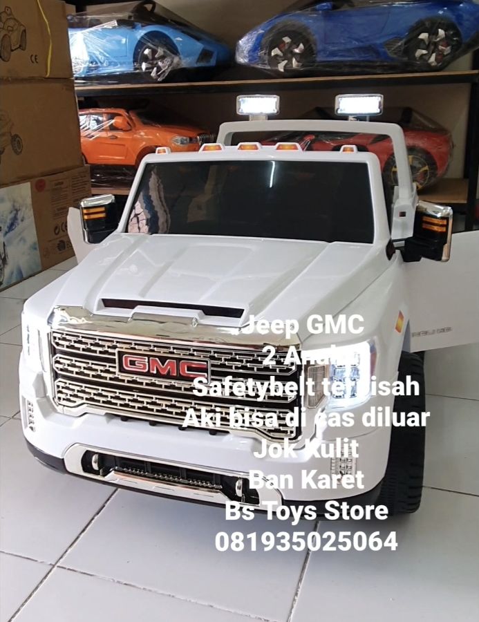 PK 8298LN Putih GMC Sierra Lisensi