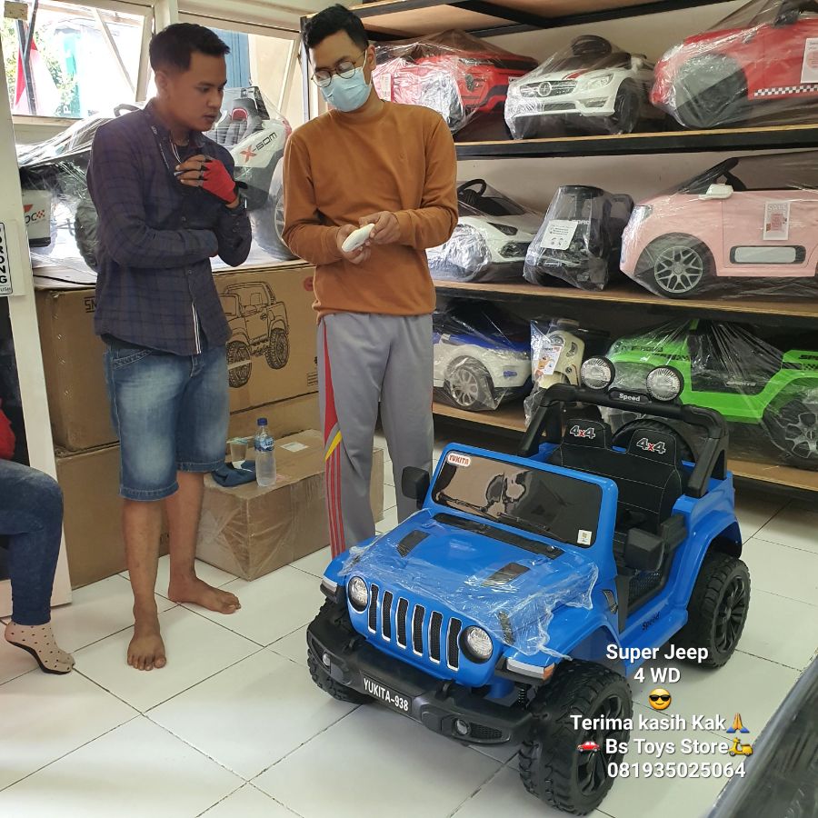 YKT 938 Biru Super Jeep 4 WD