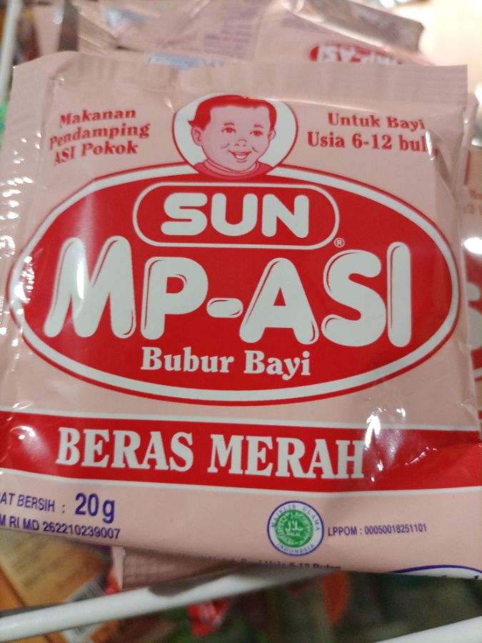 Sun MpASI 6+ beras merah