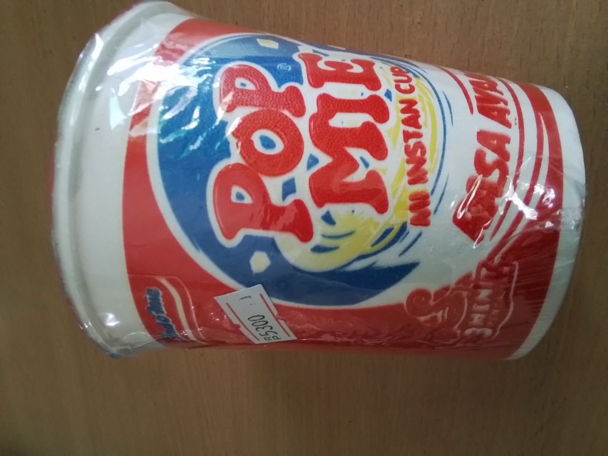 Pop mie pedas dower