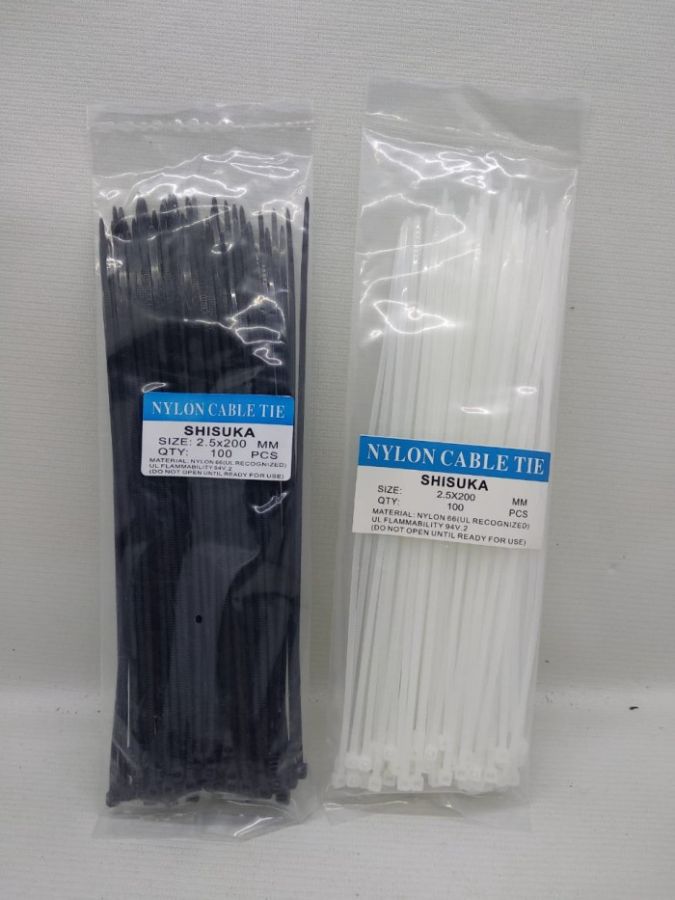 NYLON- Kabel Ties 2.5x200mm