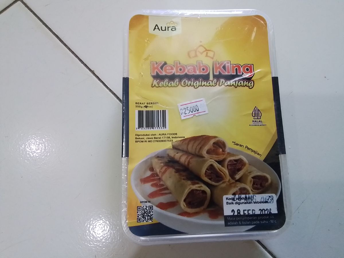 Kebab king original panjang kecil