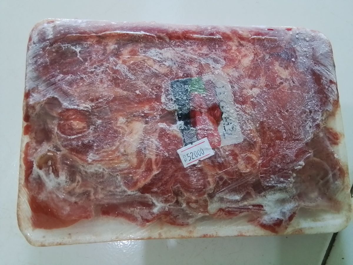 Slice beef teriyaki