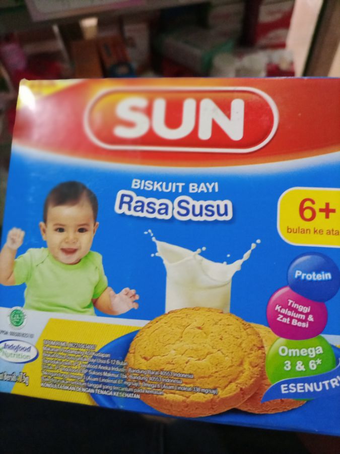 SUN Biskuit Bayi Rasa Susu