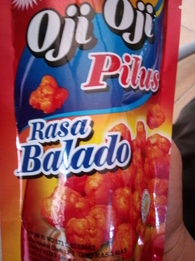 Oji Oji Pilus Rasa Balado