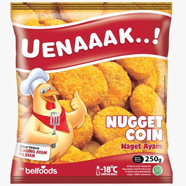 Belfoods Uenak Nugget Coin 250 gr