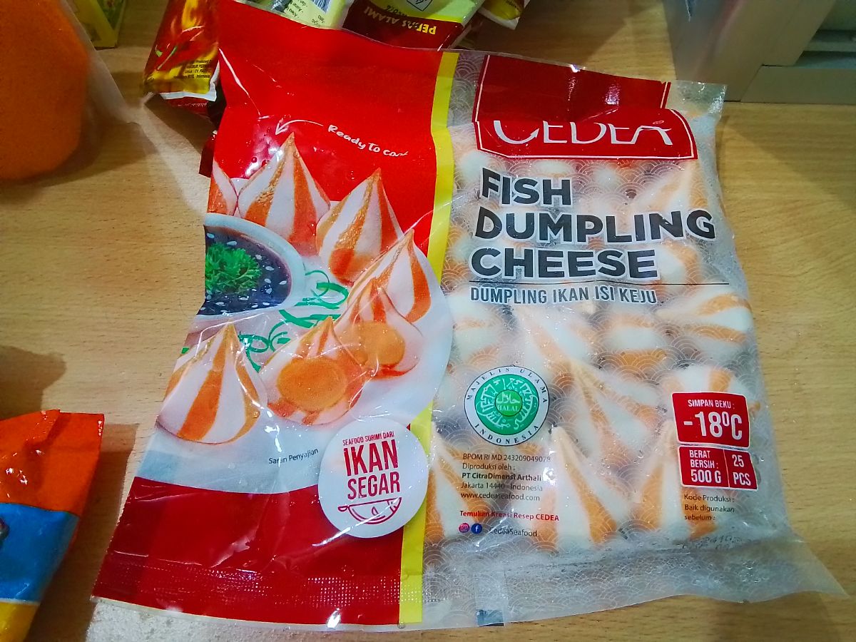 Dumpling cheese cedea