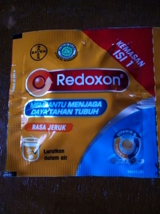 Redoxon Vit C Rasa Jeruk 1 tabs