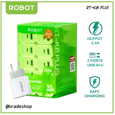KEPALA CHARGER ROBOT RT-K8 PLUS