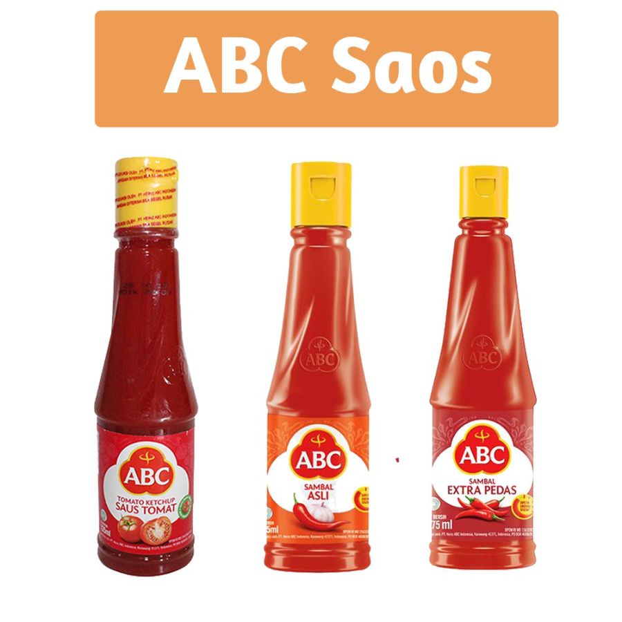 Sambal Asli Saos Tomat ABC 135 ml