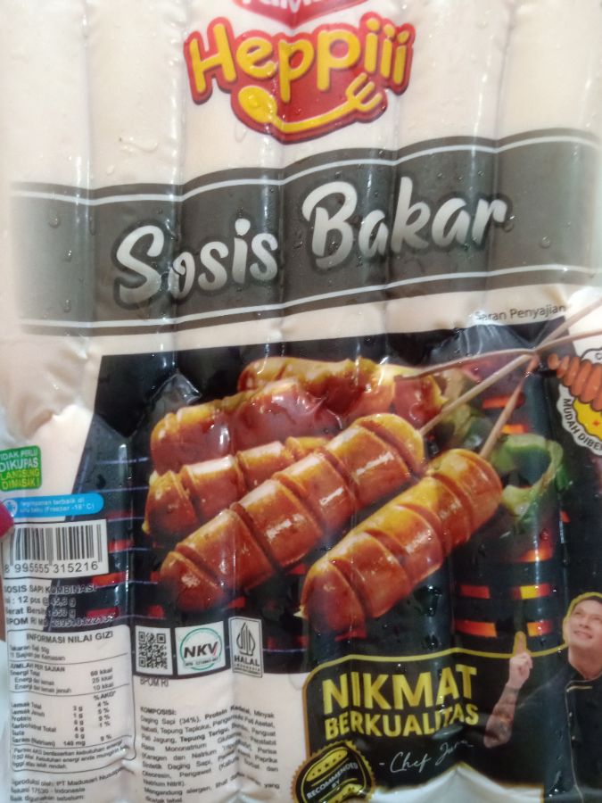 Sosis bakar Heppi / balado