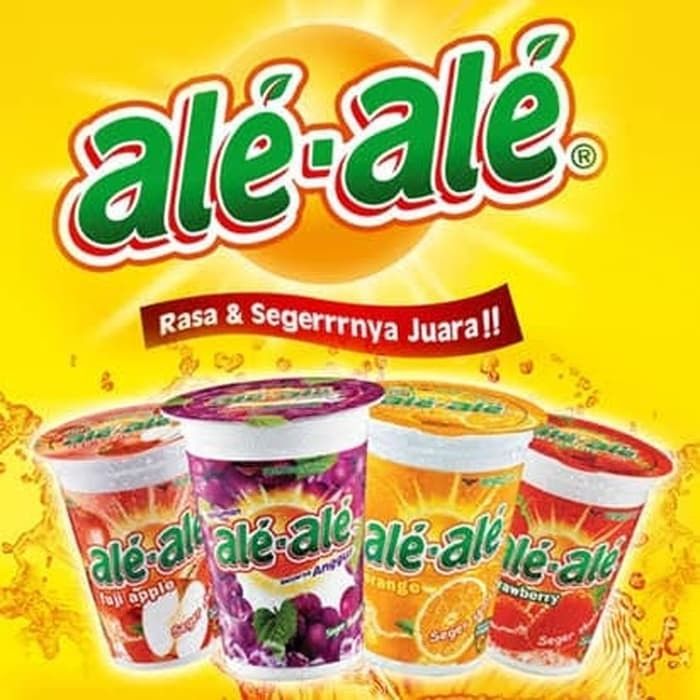 Minuman Gelas Ale-Ale Mix Rasa