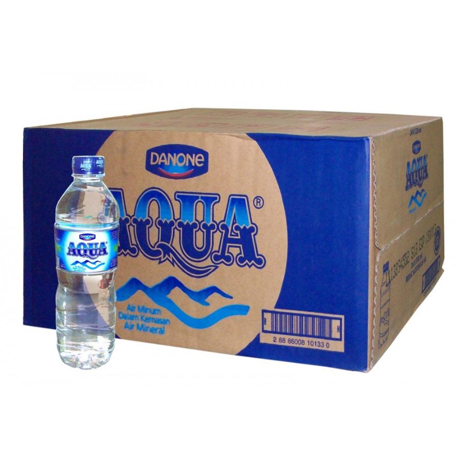 Minuman Aqua Botol 600 ml