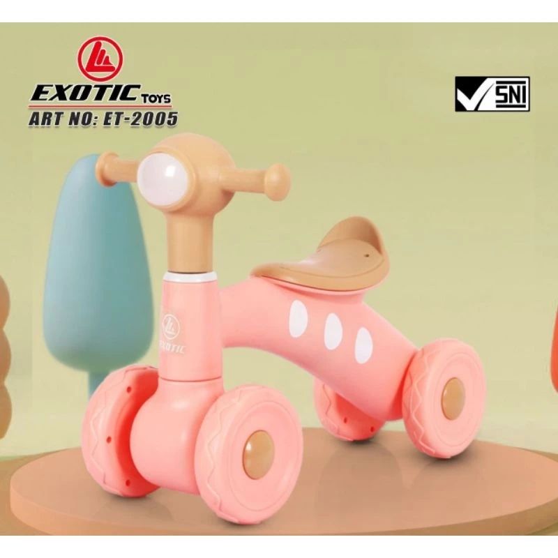 ET 2005 Beige Balance Bike Exotic
