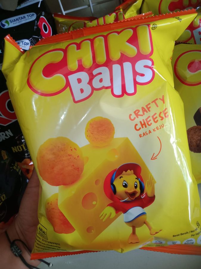 Chiki ball cheese