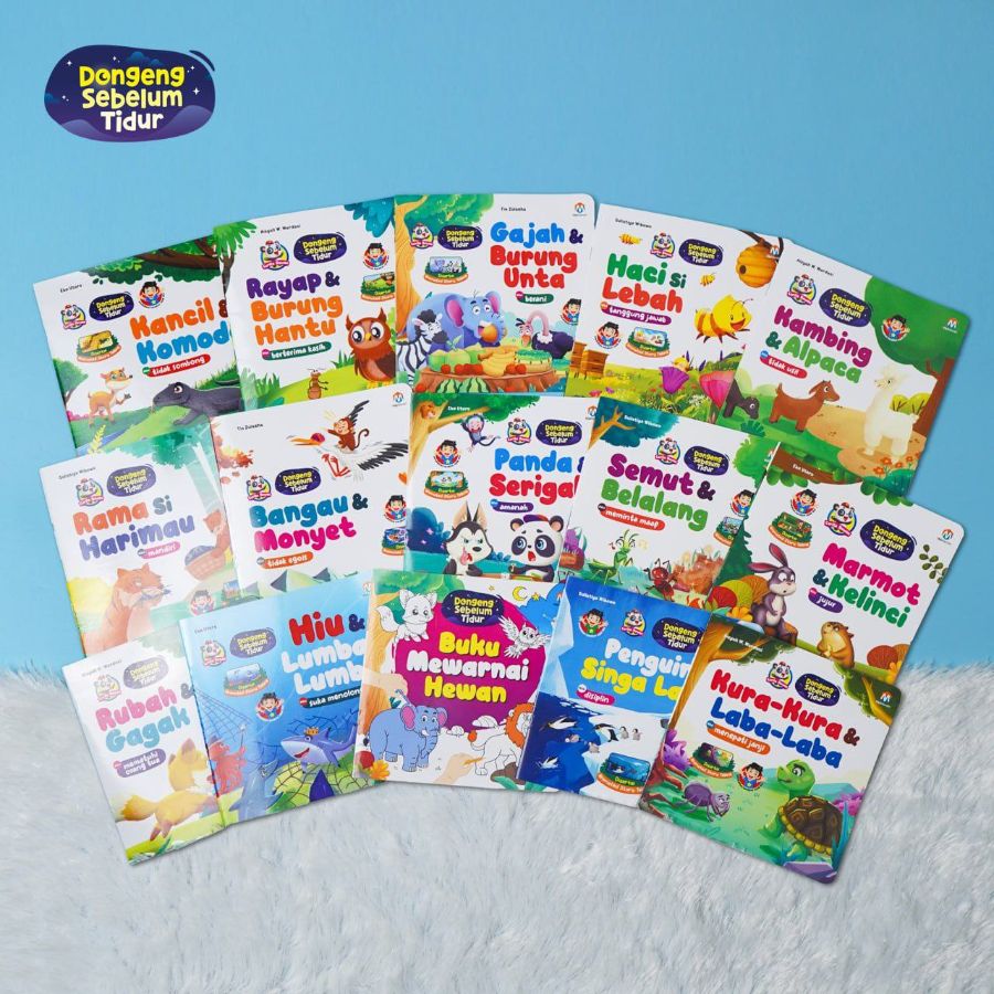 Dongeng Sebelum Tidur Paket 15 pcs