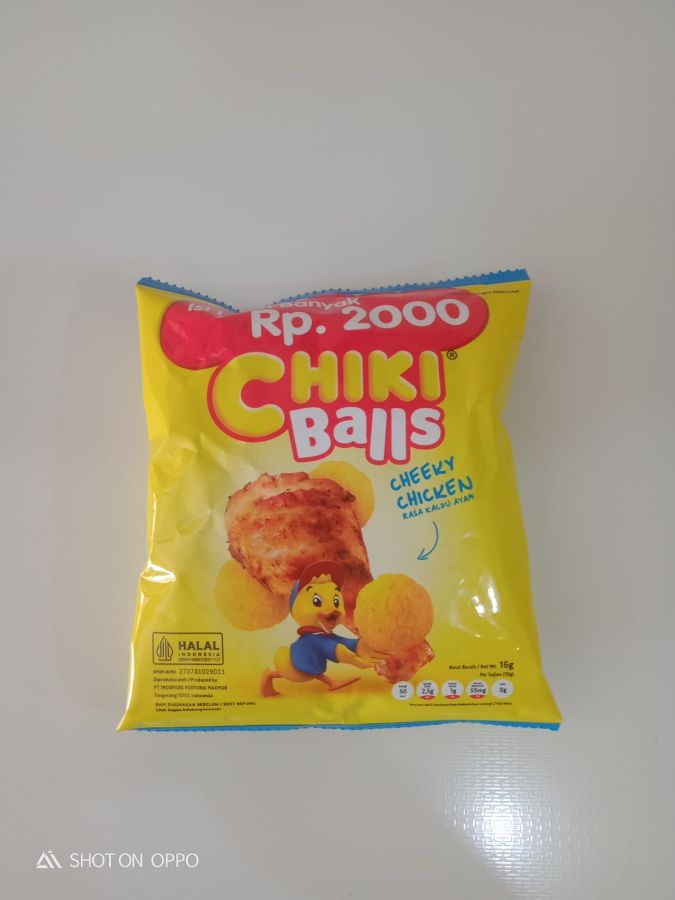 Chiki ball keju 16 gr