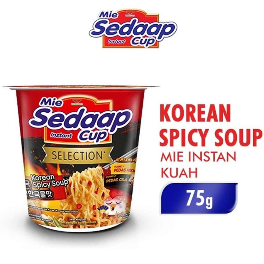 Mie Sedaap Cup Korean Spicy Soup
