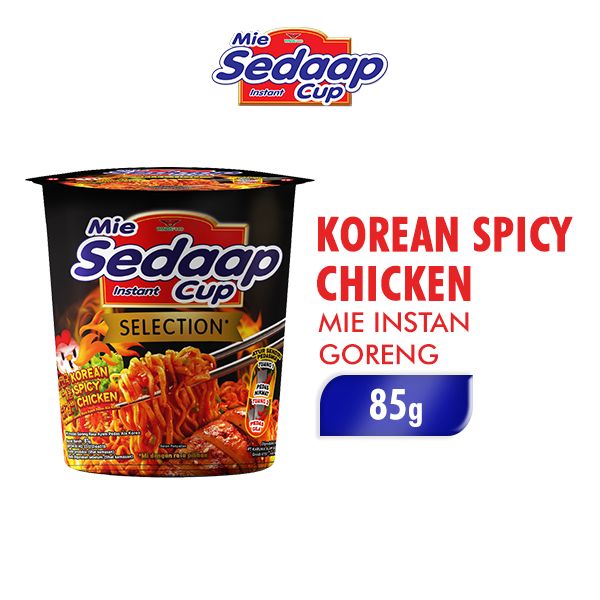 Mie Sedaap Cup Korean Spicy Chicken 