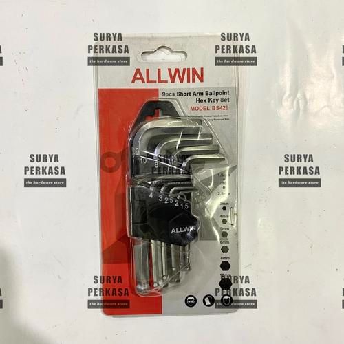 ALLWIN- Kunci L Set 9 (BS429)