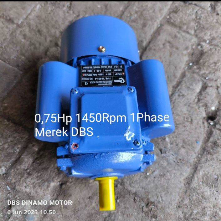 0,75Hp 1450Rpm 1Phase DBS