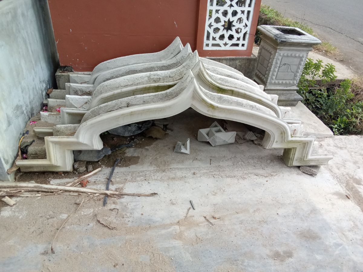KANOPI MUSHOLLA UK 2 METER