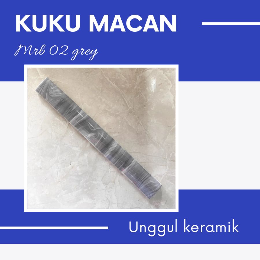 Kuku macan 02 marble grey
