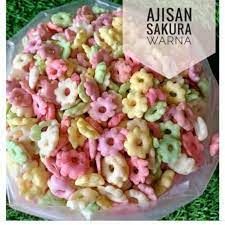Ajisan sakura warna 1kg free dus