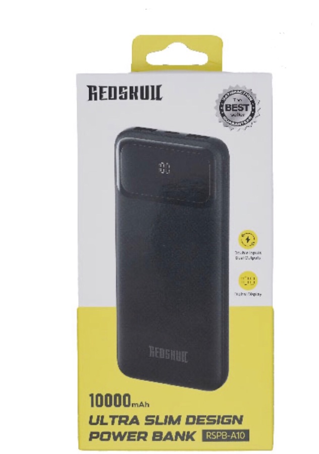 POWER BANK REDSKUL RSPB-A10 10.000MAH HITAM