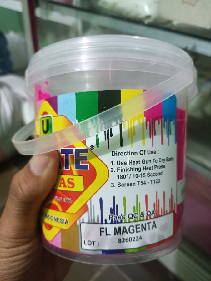 Plastisol Flo Magenta 1kg