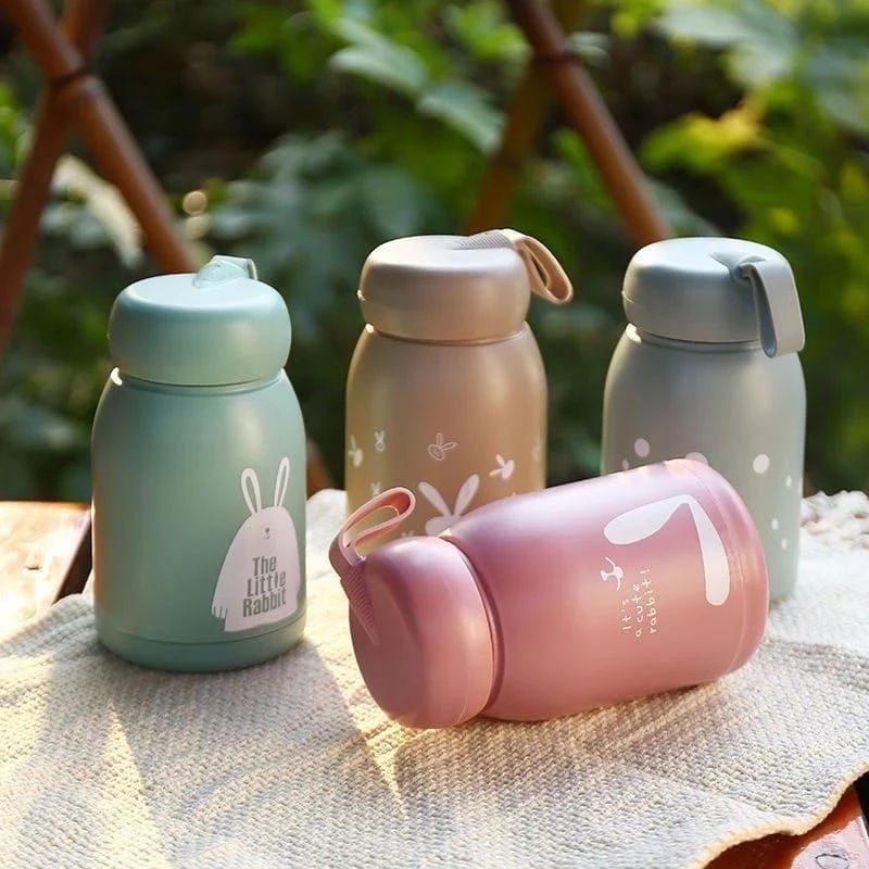 Botol kaca Rabbit kelinci 330ml
