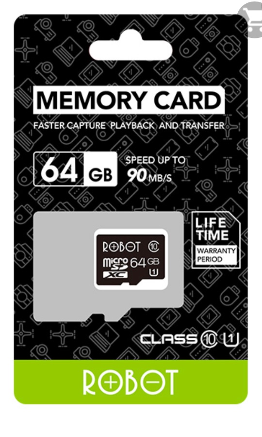 MEMORI CARD ROBOT 64 GB