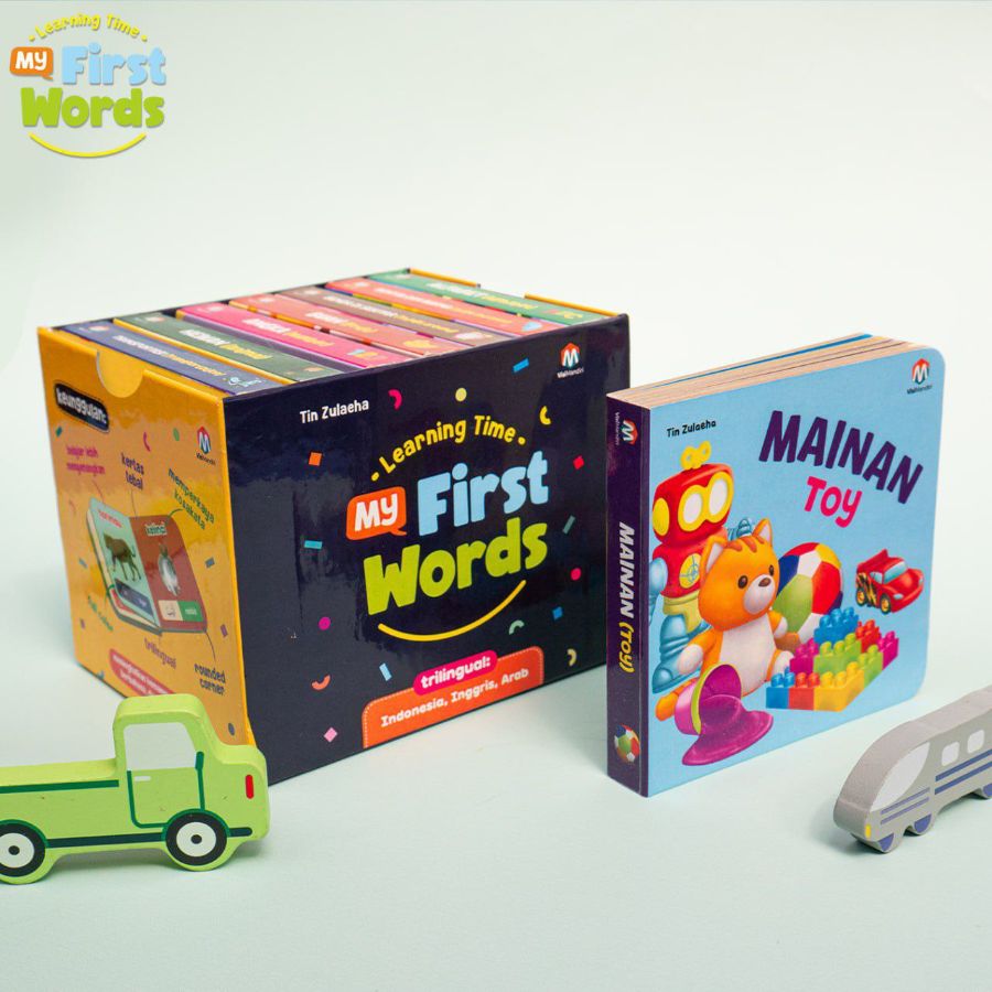 Learning Time My First Words mini boadbook