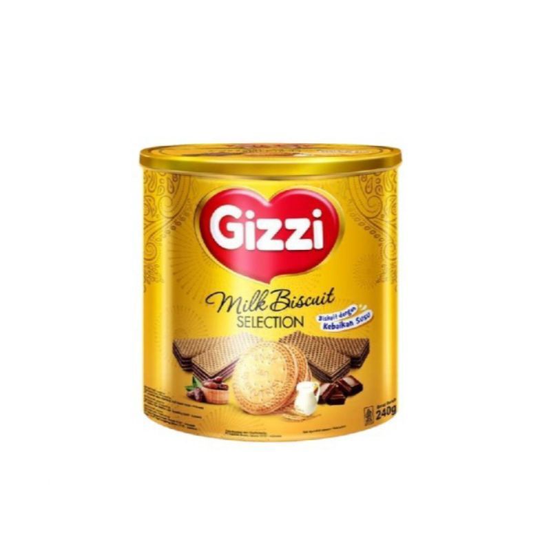 WAFER KALENG GIZZI MILK Wafer BISCUIT
