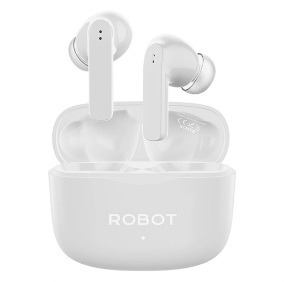 HEADSET BLUETHOOTH ROBOT T70E PUTIH