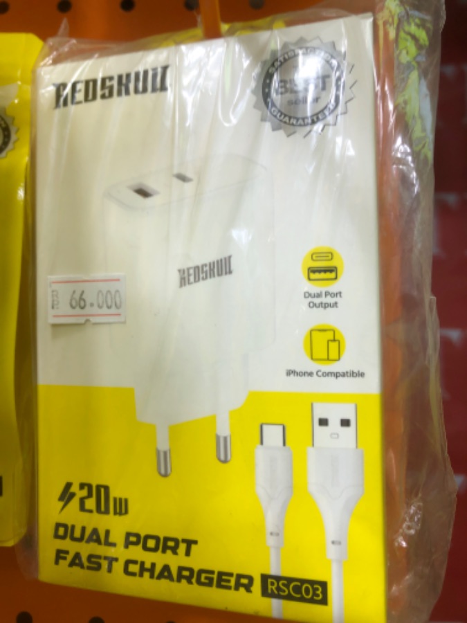 CHARGER TYPE C REDSKUL RSC03