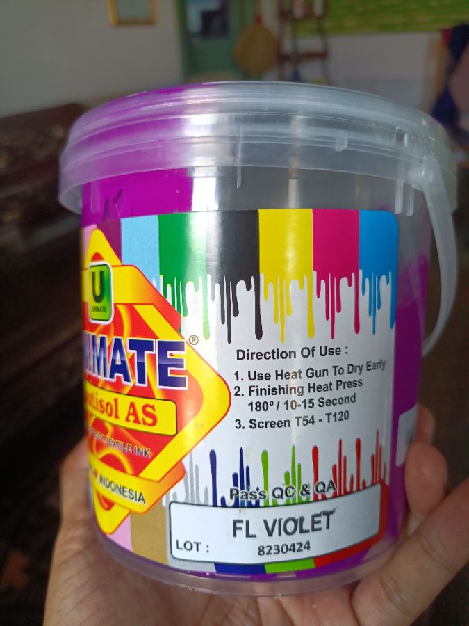 Plastisol Flo Violet 1kg