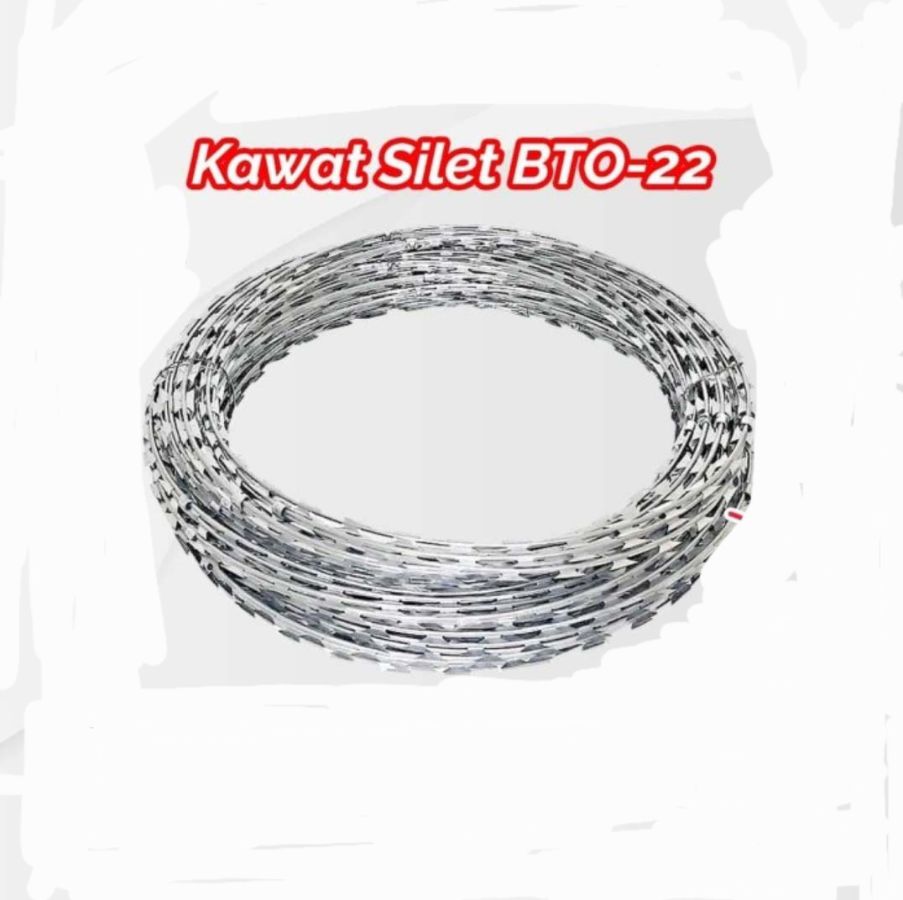 BTO22- Kawat Duri Silet 