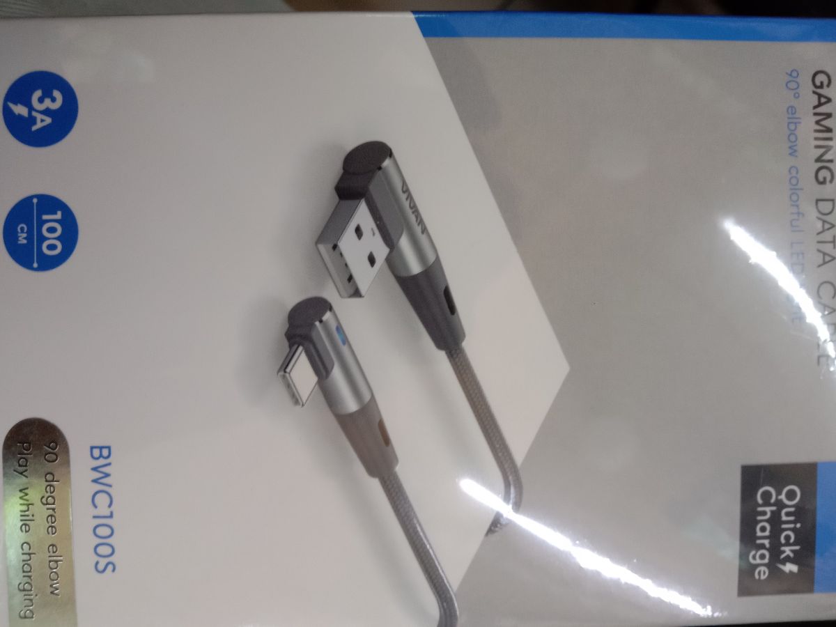 KABEL DATA TYPE-C VIVAN GAMING BWC100S