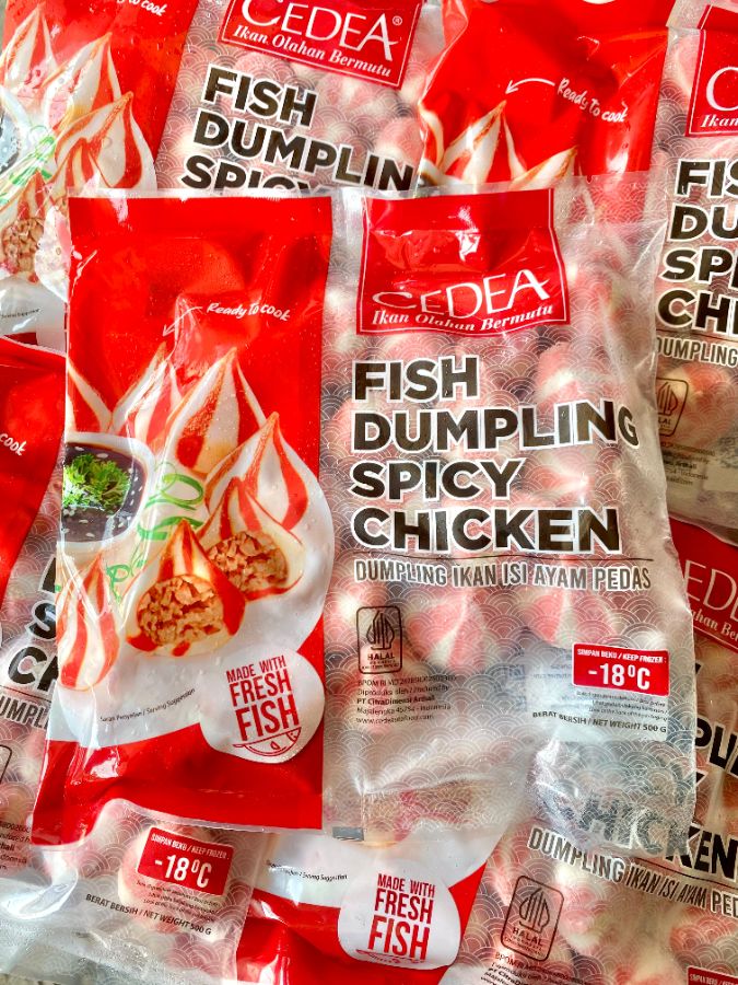 cedea Dumpling Chicken Pedas 500g