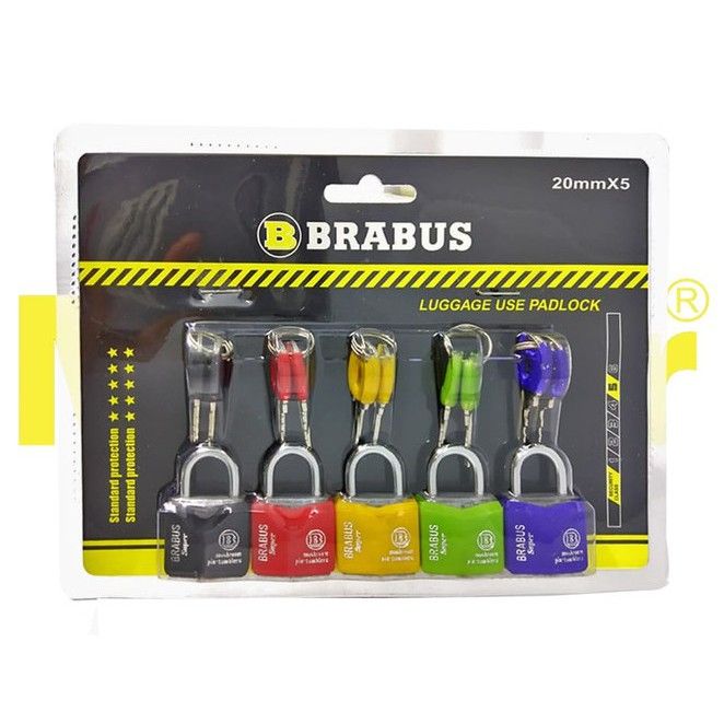 BRABUS- Gembok Koper Plastik